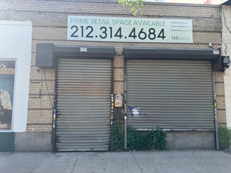 481 Kings Hwy, Brooklyn, NY for lease - Building Photo - Image 2 of 6