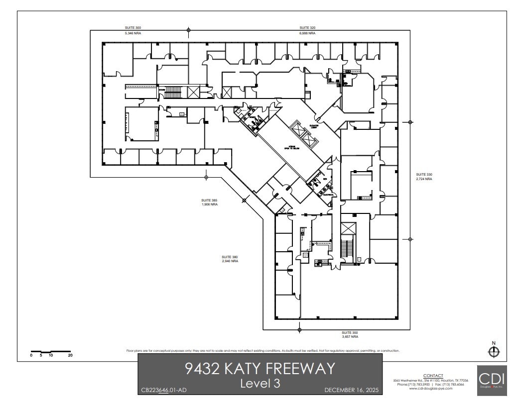 9432 Katy Fwy, Houston, TX for lease Floor Plan- Image 1 of 1