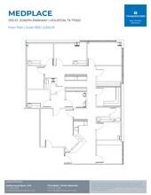 1315 St Joseph Pky, Houston, TX for lease Floor Plan- Image 1 of 2