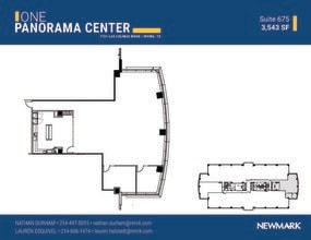 7701 Las Colinas Rdg, Irving, TX for lease Floor Plan- Image 1 of 1