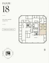 401 W A St, San Diego, CA à louer Plan d’étage- Image 1 de 1