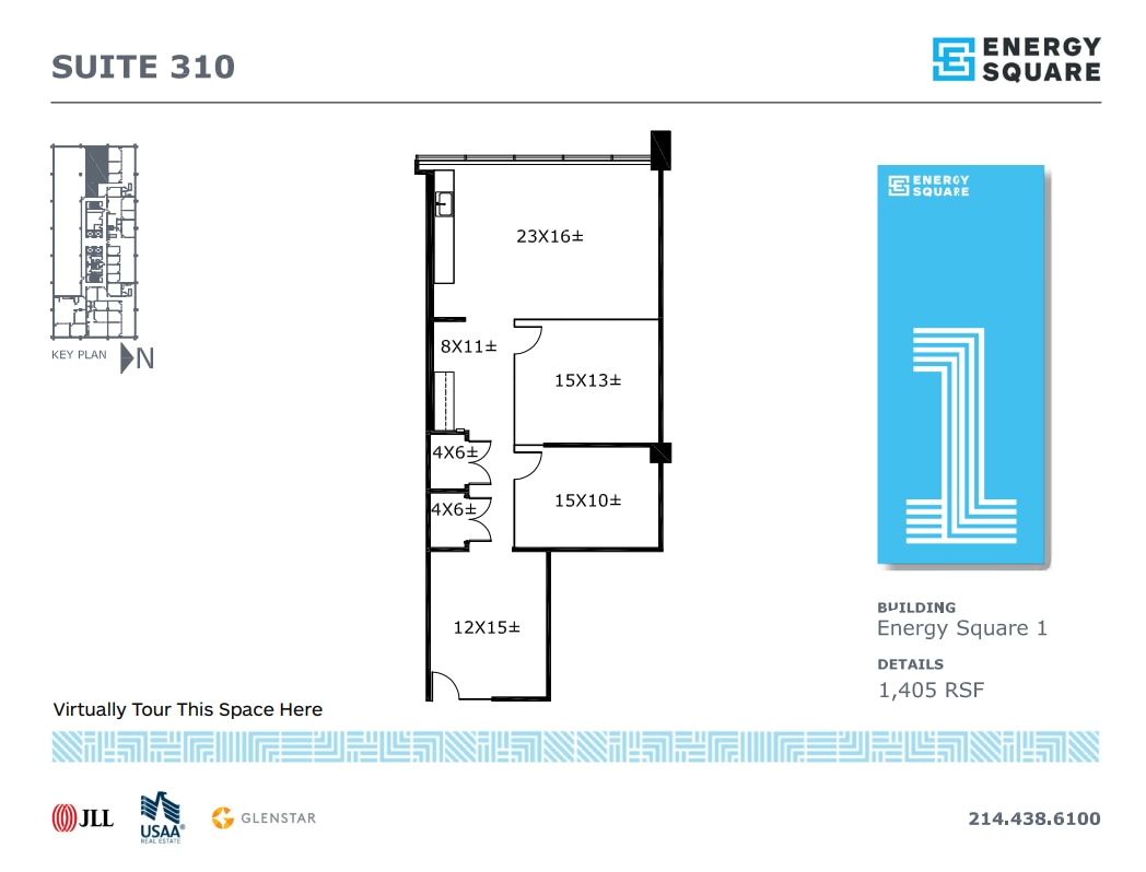 6688 N Central Expy, Dallas, TX à louer Plan d’étage- Image 1 de 1
