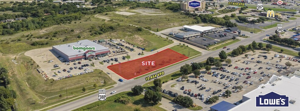 NWQ US 380 & US 287, Decatur, TX à louer - Photo du bâtiment - Image 1 de 2