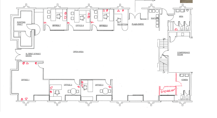 695 N 1st St, San Jose, CA à louer Plan d  tage- Image 1 de 1