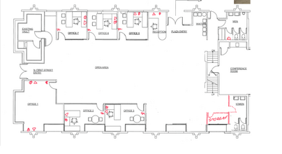 695 N 1st St, San Jose, CA à louer Plan d  tage- Image 1 de 1