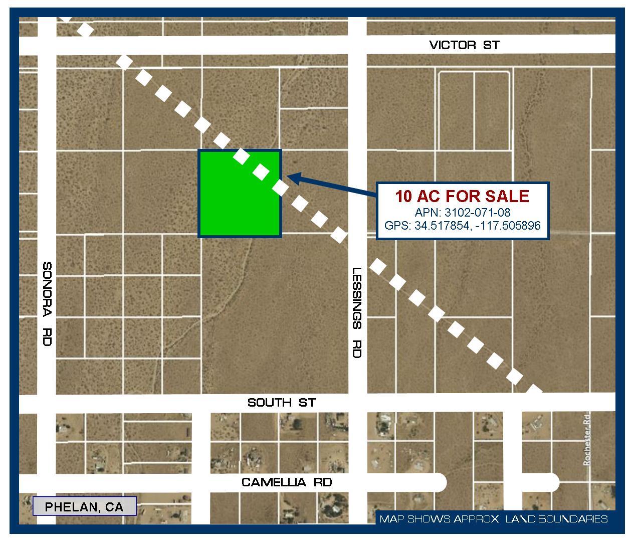 15001 Nevada, Phelan, CA for sale Aerial- Image 1 of 1