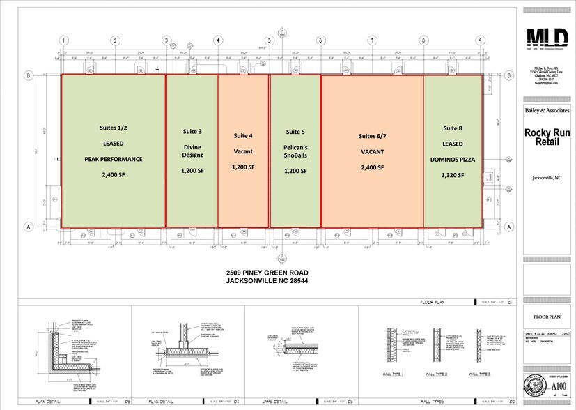 2509 Piney Green Rd, Jacksonville, NC à louer - Photo du bâtiment - Image 1 de 1