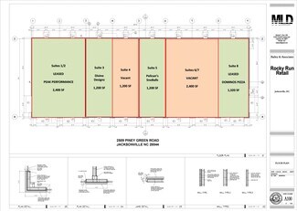 Plus de détails pour 2509 Piney Green Rd, Jacksonville, NC - Bureau/Commerce de détail à louer