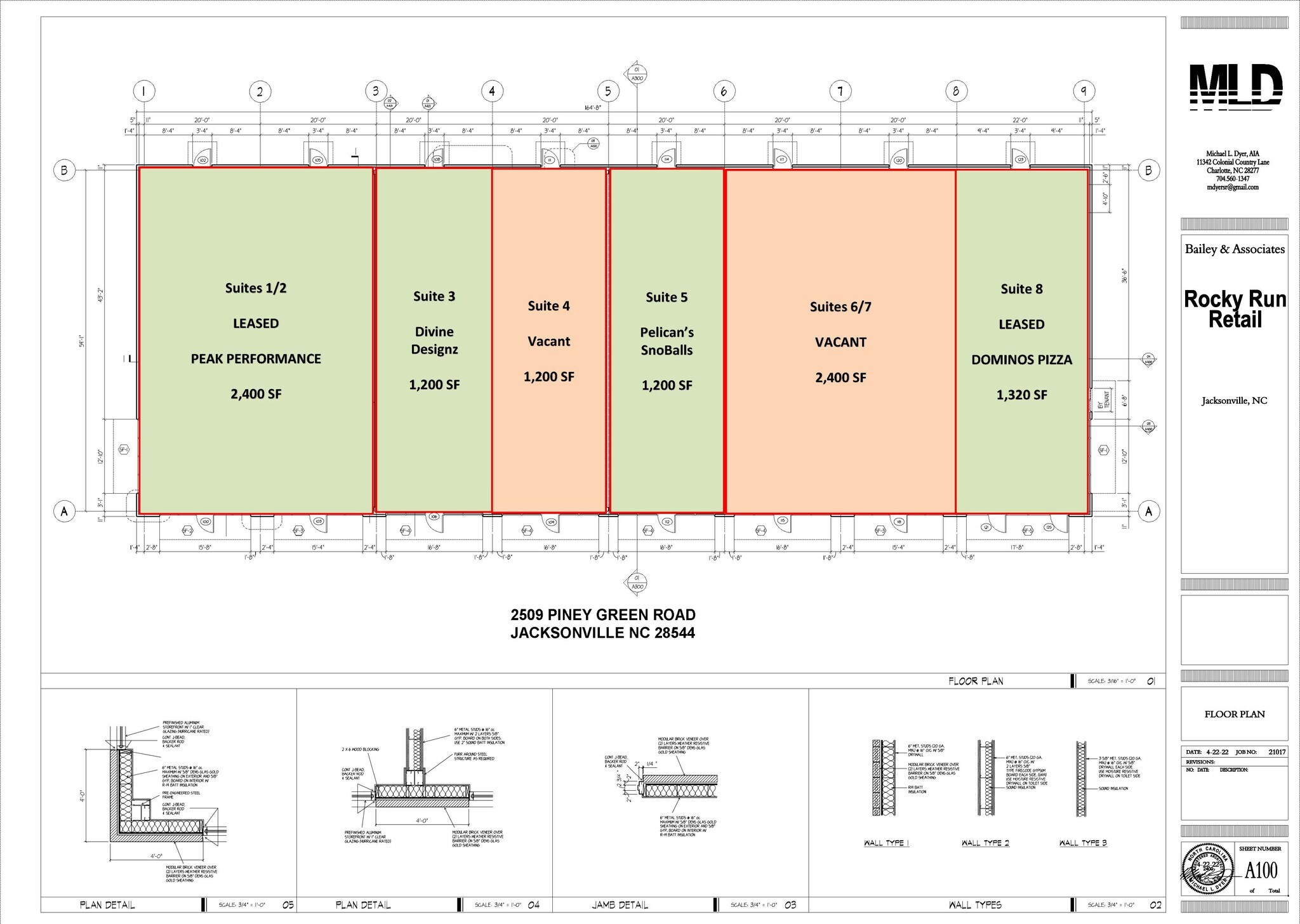 2509 Piney Green Rd, Jacksonville, NC à louer Photo du bâtiment- Image 1 de 2