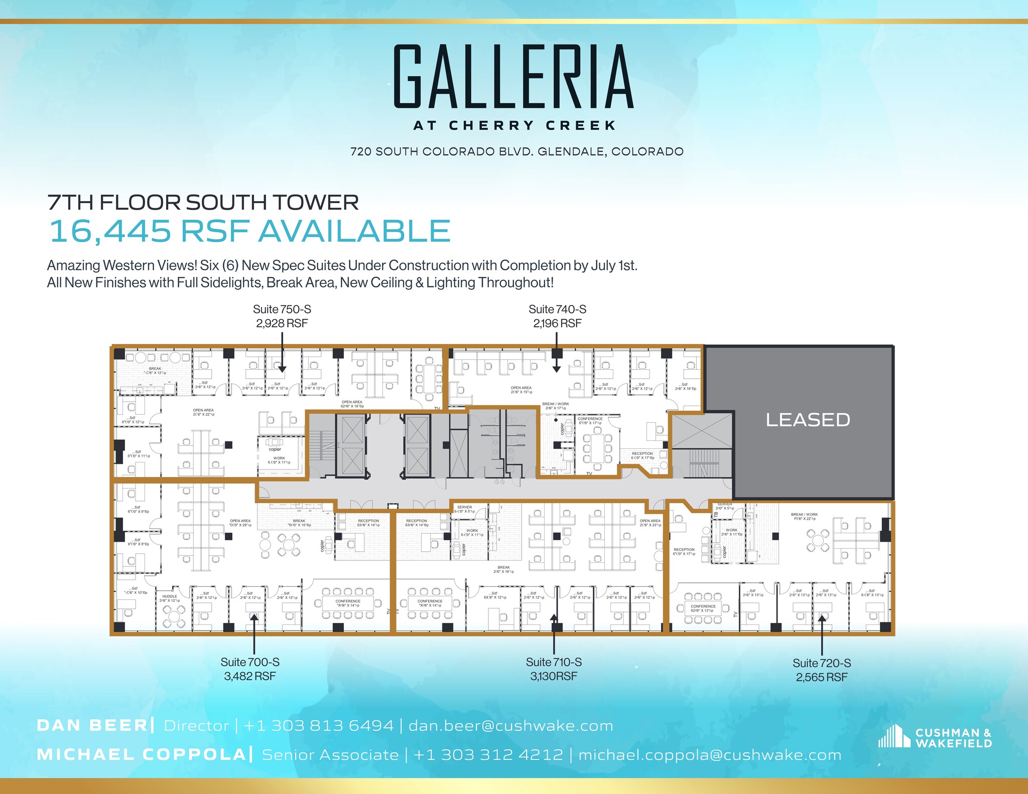 720 S Colorado Blvd, Denver, CO for lease Site Plan- Image 1 of 1