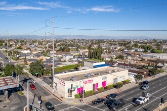 5035 W Rosecrans Ave, Hawthorne, CA - Aerial  map view