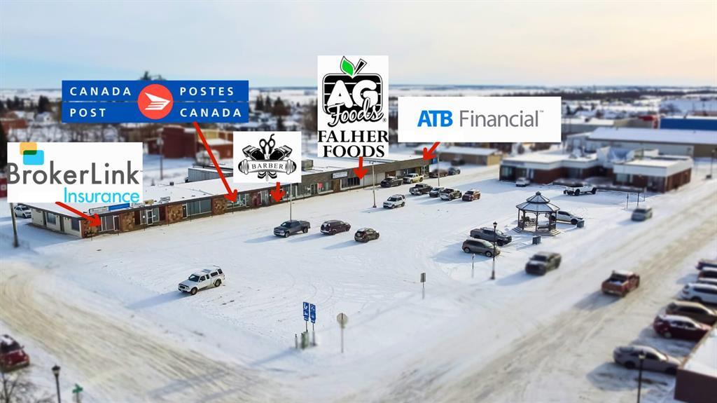 24 Main SW st, Falher, AB for sale Aerial- Image 1 of 1