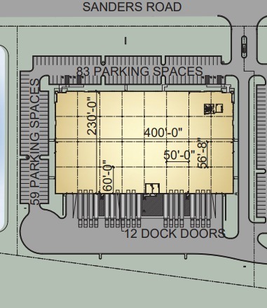 SWC of I-294 & Willow Rd, Northbrook, IL à louer Plan de site- Image 1 de 1