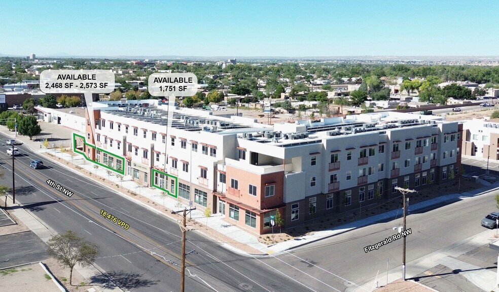 3525 4th St NW, Albuquerque, NM à louer - Photo du bâtiment - Image 2 de 14