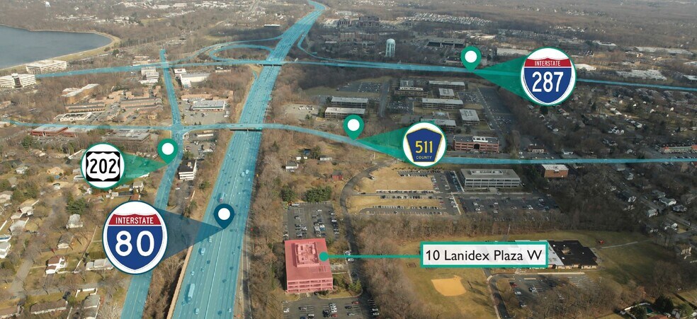 10 Lanidex Plz W, Parsippany, NJ à louer - Photo du bâtiment - Image 2 de 10