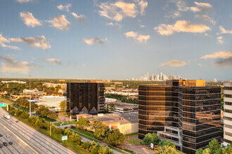 1225 N Loop Fwy W, Houston, TX - aerial  map view