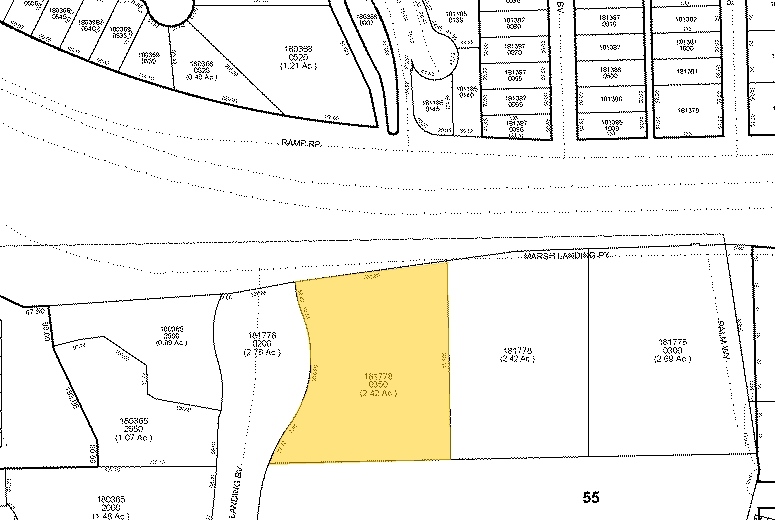 1400 Marsh Landing Pky, Jacksonville Beach, FL for lease - Plat Map - Image 2 of 2