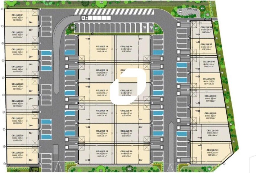 1-5 Rue Amedée Prouvost, Wattrelos for lease - Site Plan - Image 3 of 3