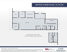 19275 Slover Ave, Bloomington, CA à louer Plan d’étage- Image 1 de 1