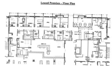 7465 Poplar Ave, Germantown, TN à louer Plan d’étage- Image 1 de 1