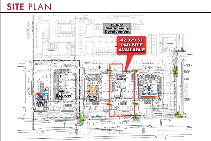 E-NEC 24th St & Baseline, Phoenix, AZ for sale - Site Plan - Image 2 of 2