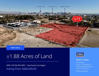 Plus de détails pour 163-36-301-009 Ave, Las Vegas, NV - Terrain à vendre