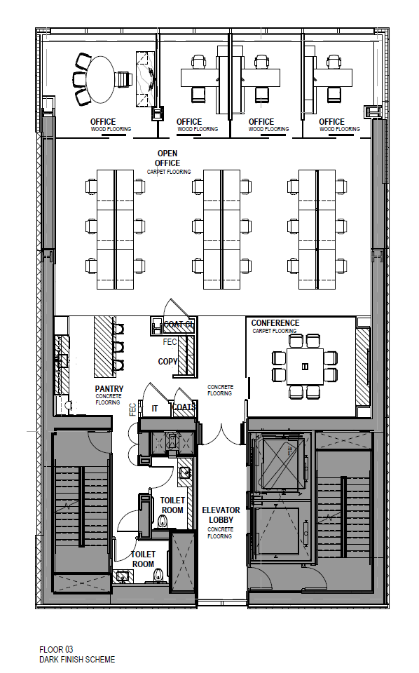 106 W 56th St, New York, NY à louer Plan d  tage- Image 1 de 1