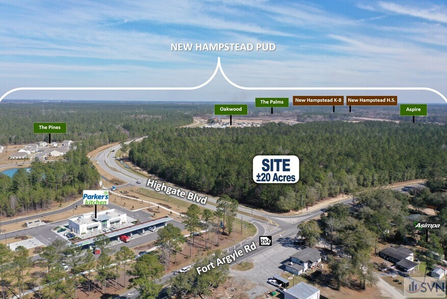 3751 Highgate Blvd, Bloomingdale, GA à vendre - Aérien - Image 2 de 9