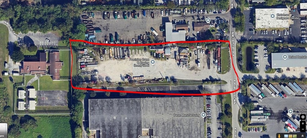 3091 NW 16th Ter, Pompano Beach, FL for sale - Plat Map - Image 2 of 3