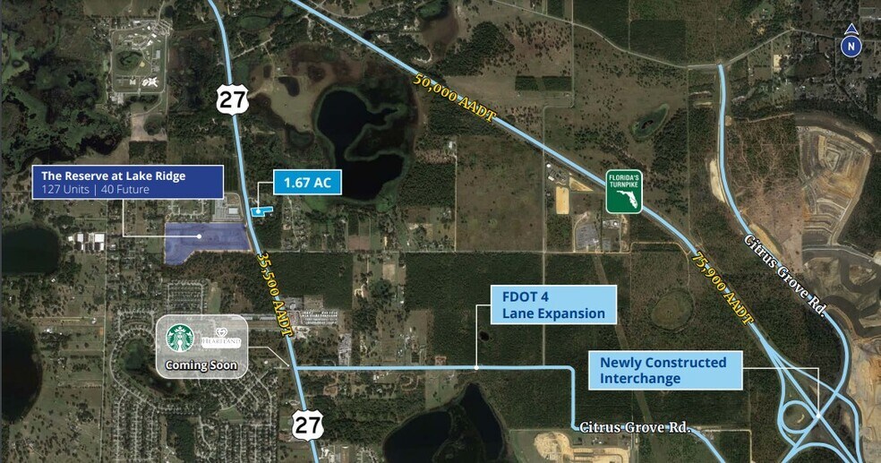 18142 US-27, Clermont, FL à louer - Photo du bâtiment - Image 1 de 3