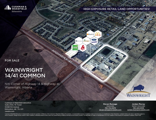 Plus de détails pour 1501 30 St, Wainwright, AB - Terrain à vendre