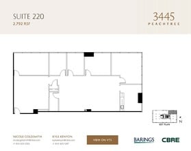 3445 Peachtree Rd NE, Atlanta, GA for lease Floor Plan- Image 1 of 1