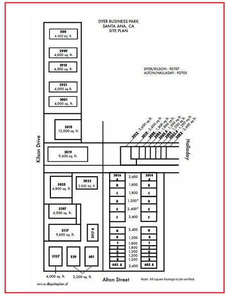 603 E Alton Ave, Santa Ana, CA for lease - Building Photo - Image 2 of 5