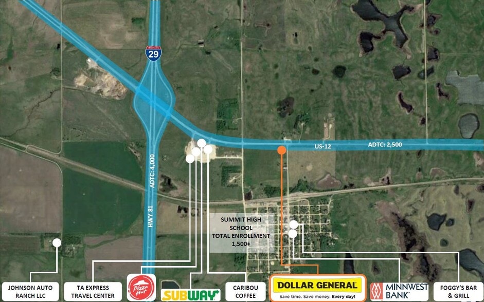 14307 Summit Rd, Summit, SD à vendre - Aérien - Image 2 de 2