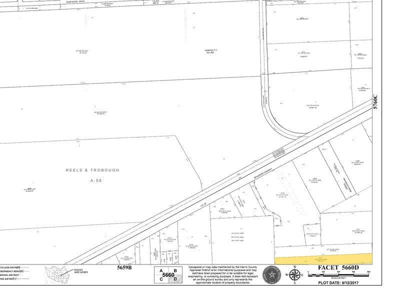 5315 Oates Rd, Houston, TX for lease - Plat Map - Image 2 of 2