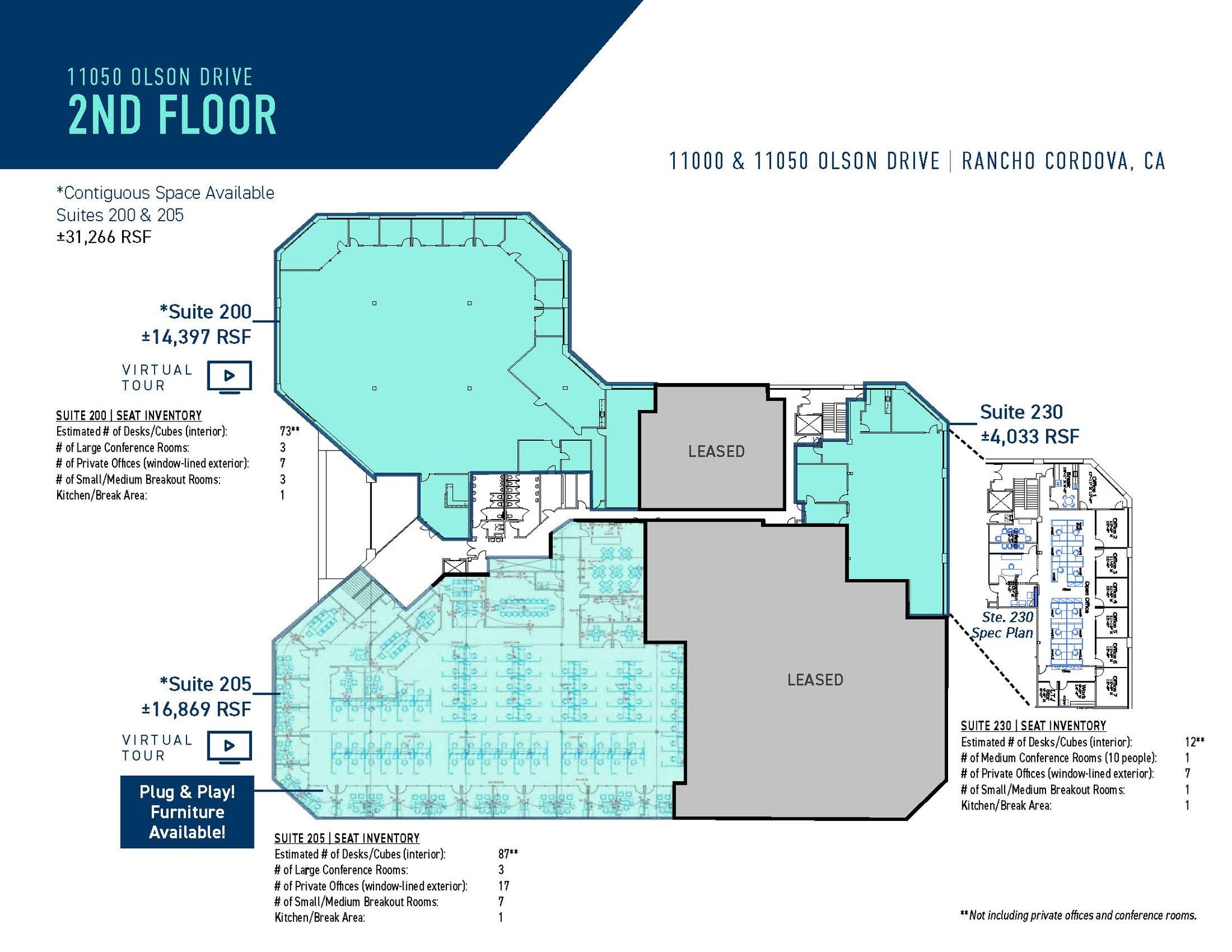 11000 Olson Dr, Rancho Cordova, CA for lease Floor Plan- Image 1 of 1