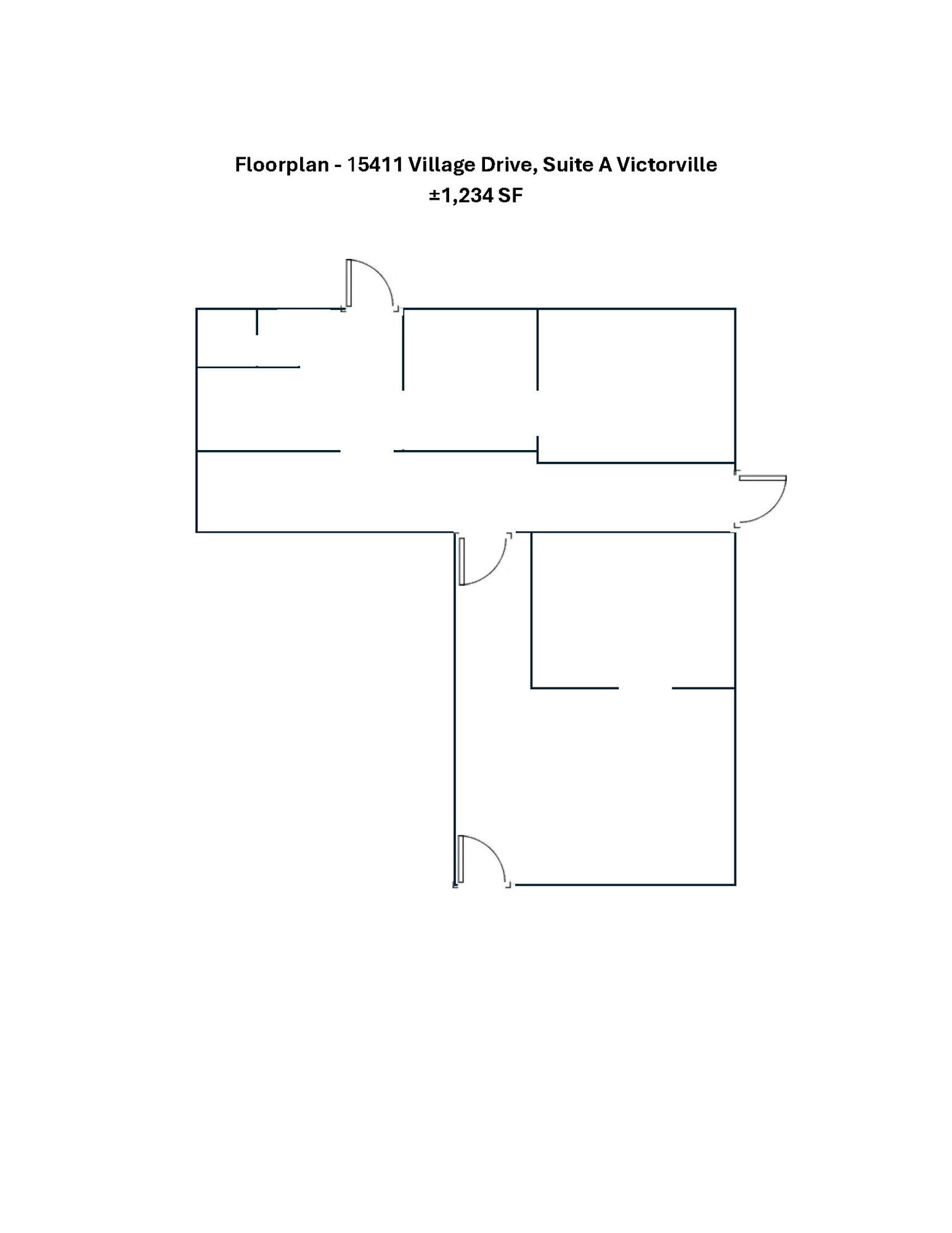 15411 Village Dr, Victorville, CA for lease Floor Plan- Image 1 of 1