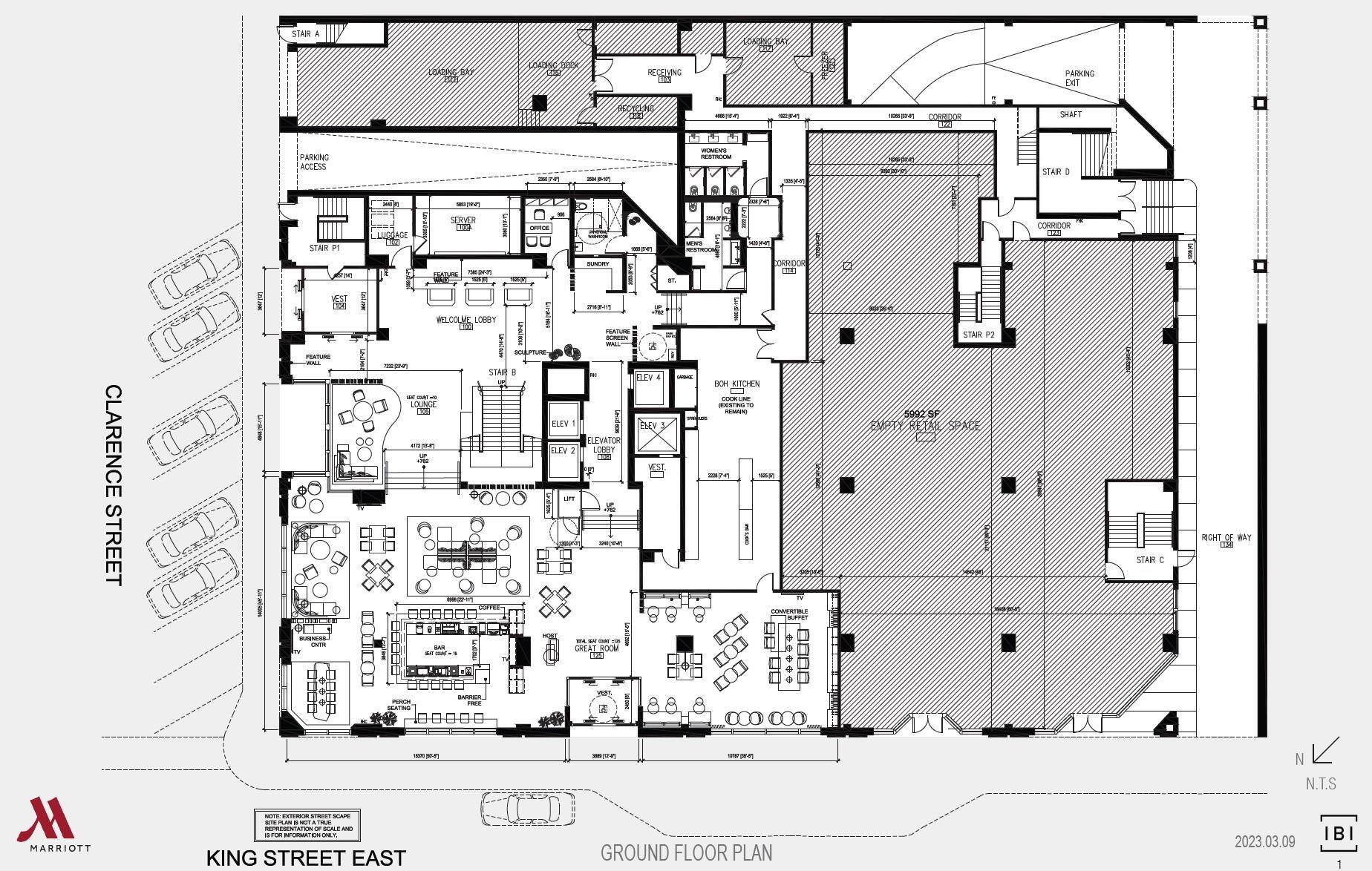 285 King St E, Kingston, ON à louer Plan d’étage- Image 1 de 2