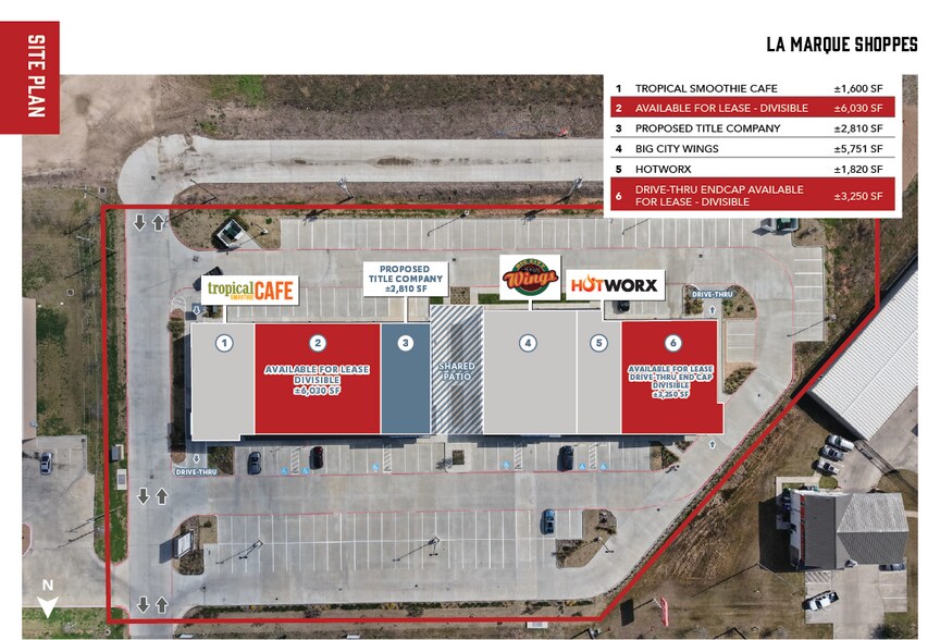 SEQ of I-45 & FM 1764, La Marque, TX à louer - Photo du bâtiment - Image 2 de 5