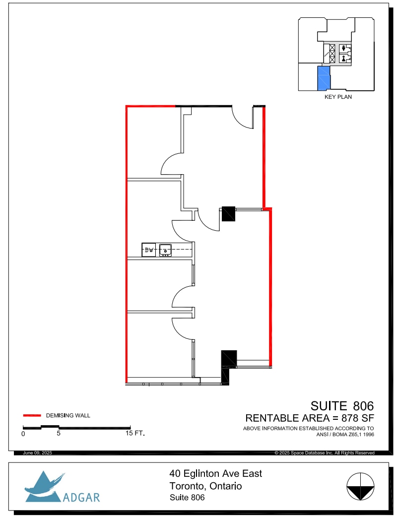 40 Eglinton Ave E, Toronto, ON for lease Floor Plan- Image 1 of 1