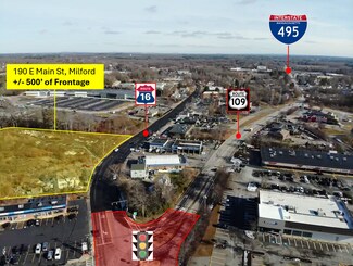 Plus de détails pour 190 E Main St, Milford, MA - Terrain à louer