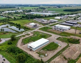 344 Wright Blvd, Stratford, ON - AERIAL  map view