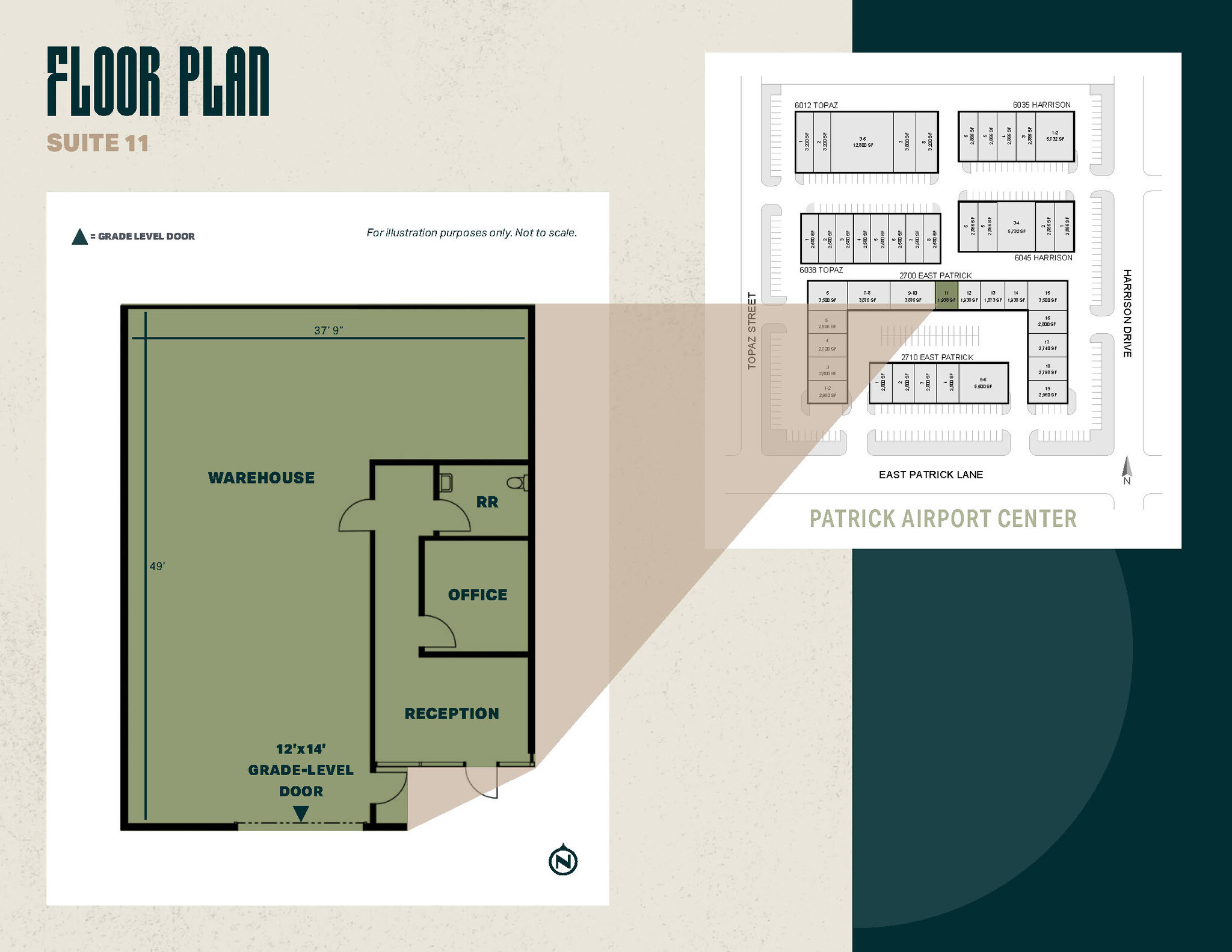 2700 E Patrick Ln, Las Vegas, NV for lease Floor Plan- Image 1 of 1