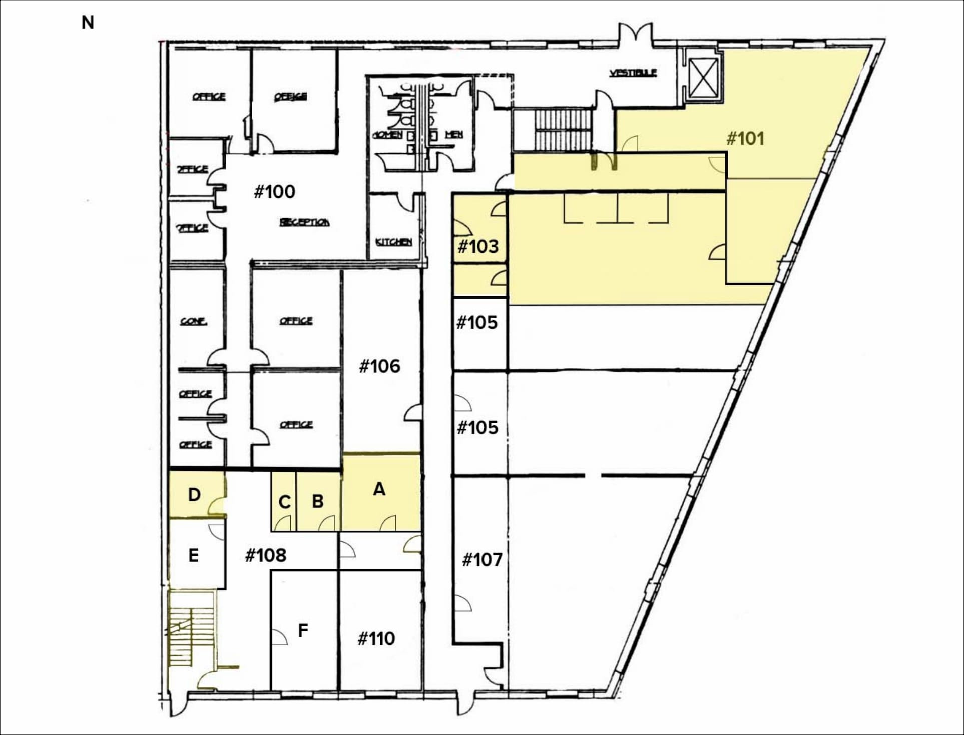1709 Spielbusch Ave, Toledo, OH à louer Plan d’étage- Image 1 de 1