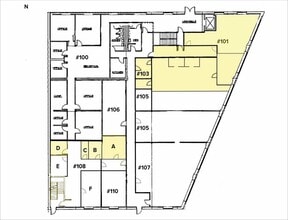 1709 Spielbusch Ave, Toledo, OH à louer Plan d’étage- Image 1 de 1