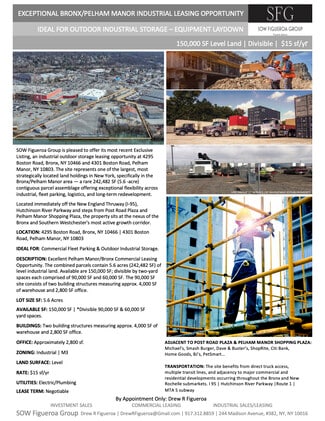 More details for 4295 Boston Rd, Bronx, NY - Land for Lease