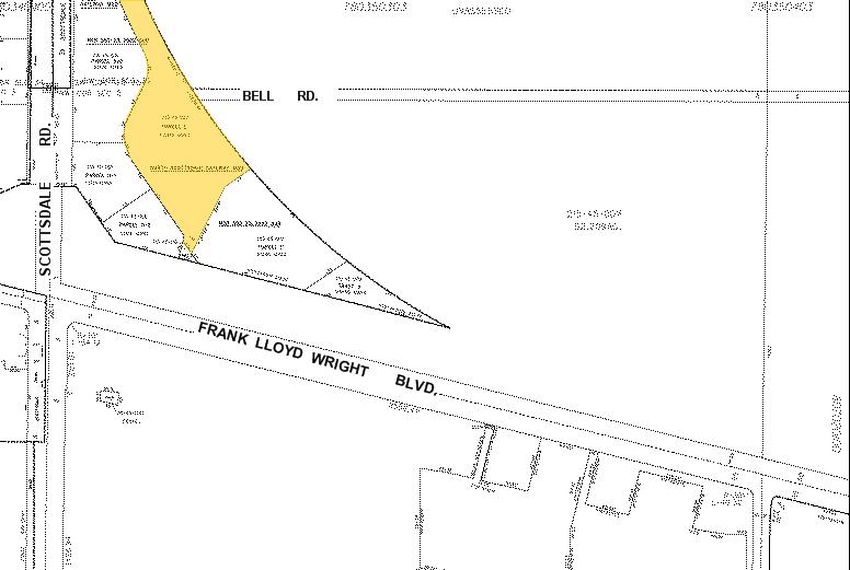17015 N Scottsdale Rd, Scottsdale, AZ for lease - Plat Map - Image 2 of 10