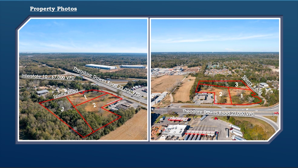 Sperry Road, Theodore, AL for sale - Building Photo - Image 2 of 7