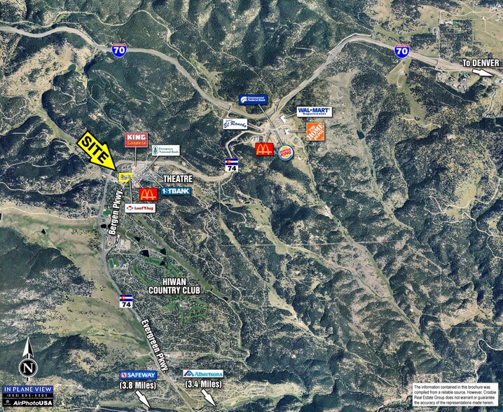 1301 Bergen Pky, Evergreen, CO à louer - Aérien - Image 2 de 12