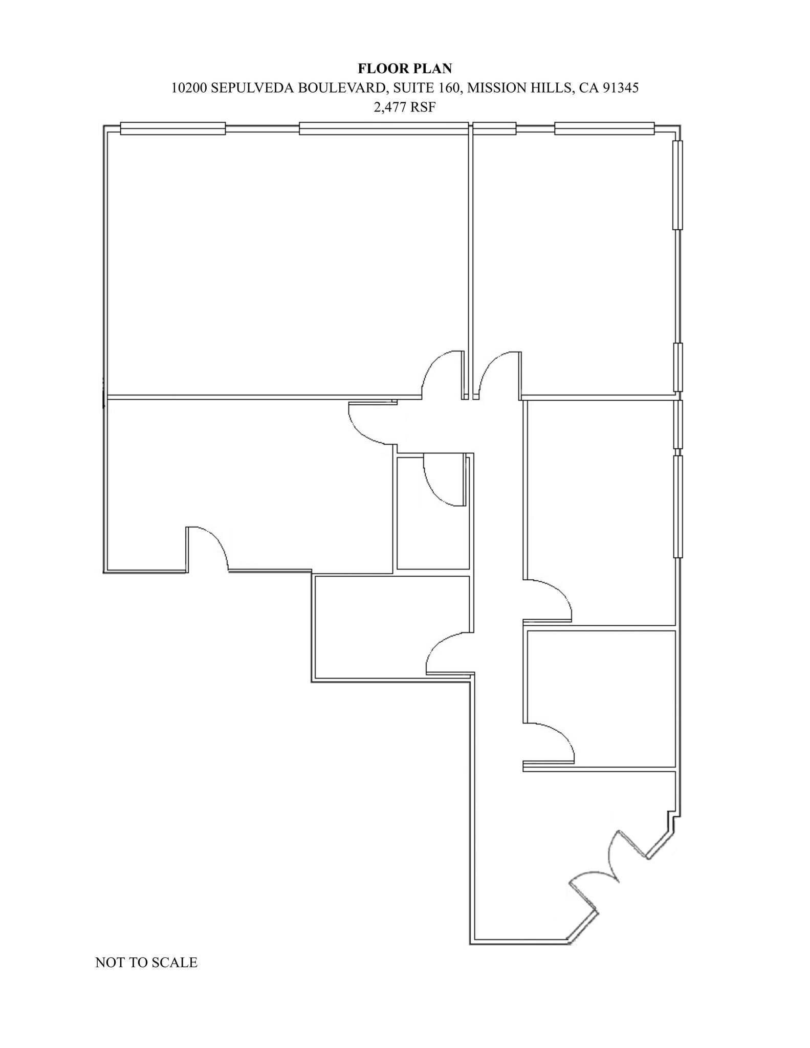 10200 Sepulveda Blvd, Mission Hills, CA for lease Site Plan- Image 1 of 12